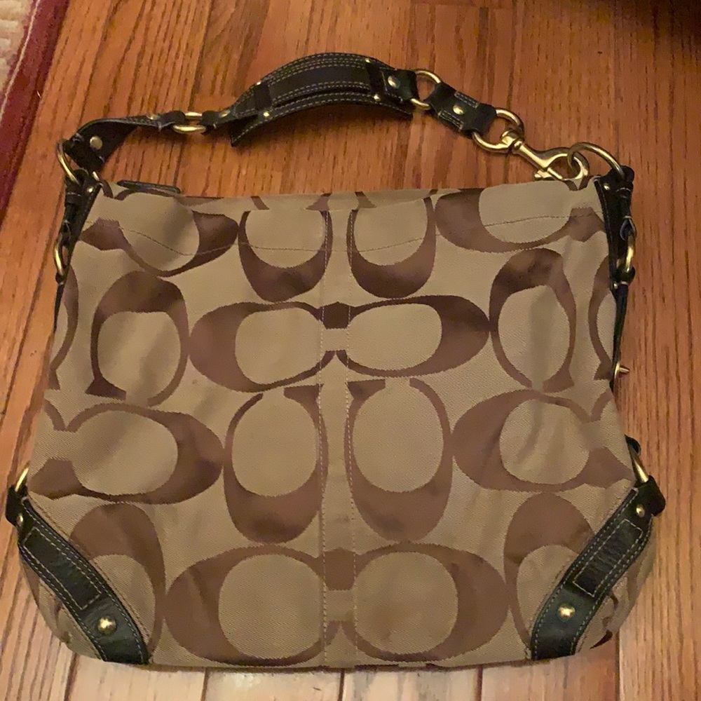 Brown Coach Handbag